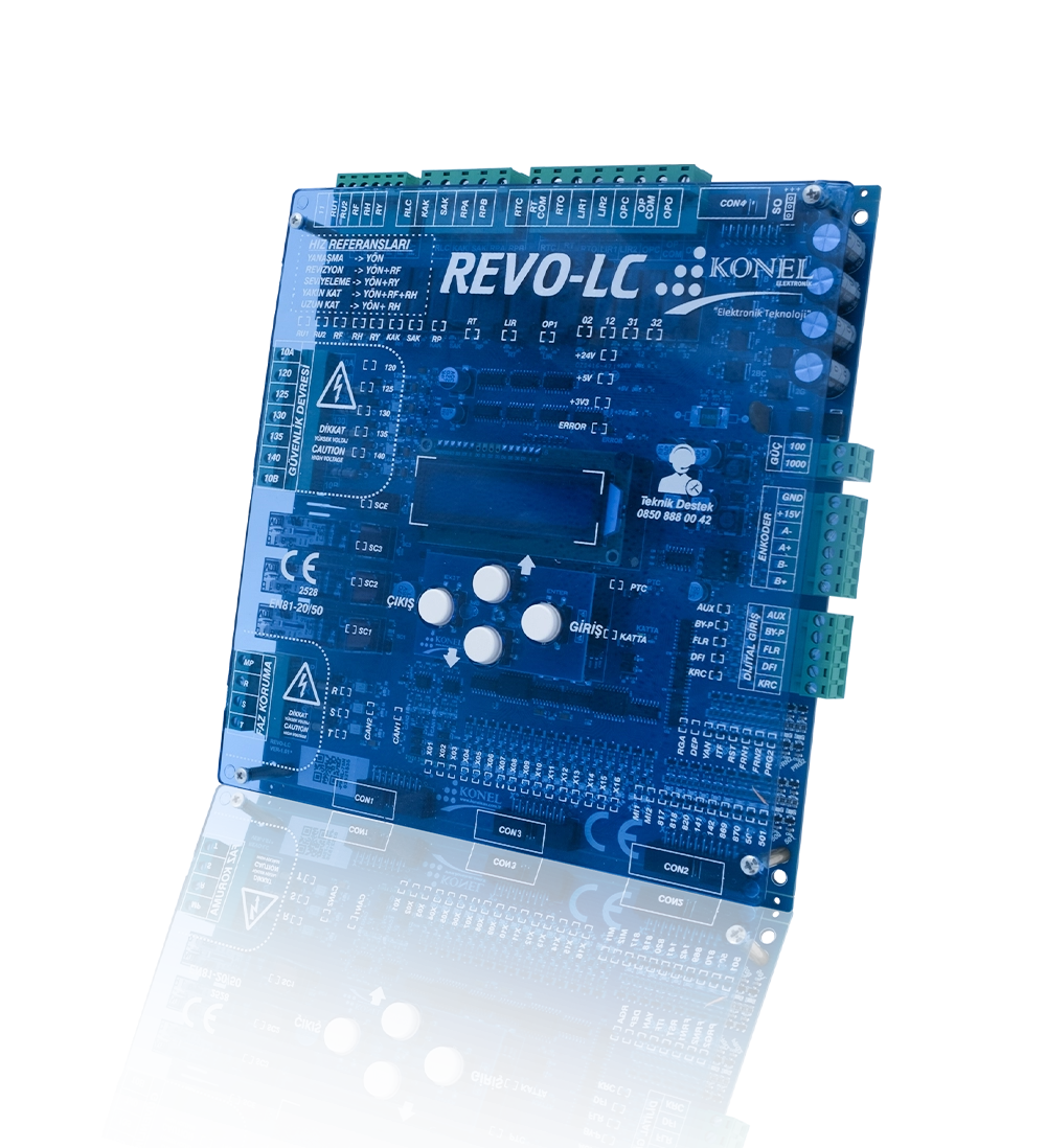 Sanex Asansör Konel Revo Lc Kurulum 0533 813 56 40